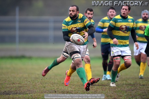 2018-11-11 Chicken Rugby Rozzano-Caimani Rugby Lainate 088